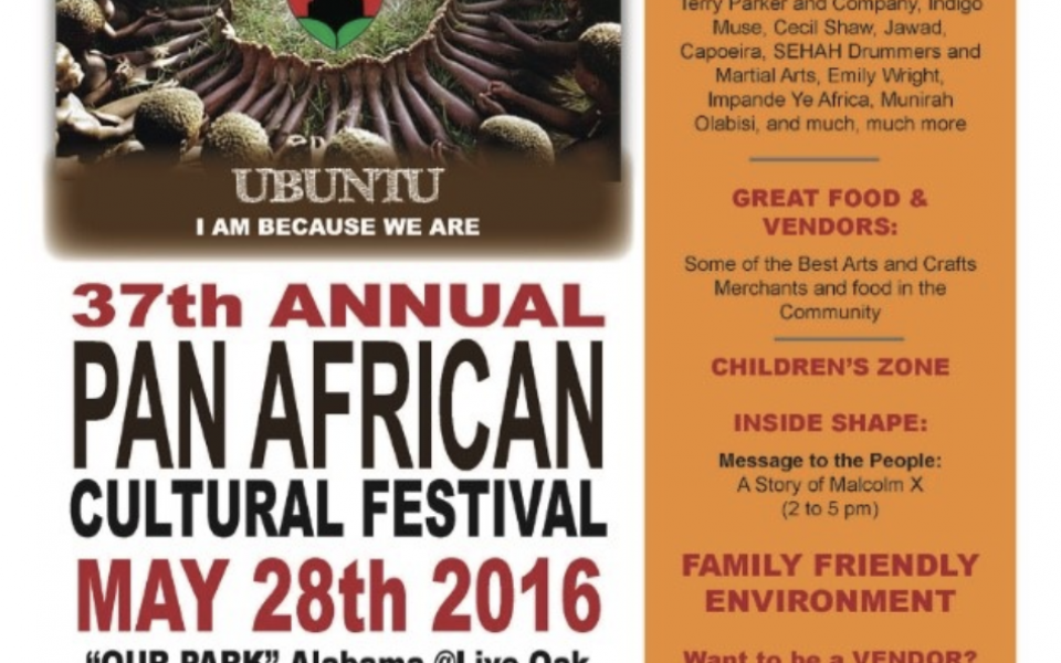 Pan-African Cultural Fair Flyer