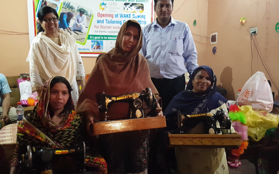 URI Pakistan Gifts a Sewing Center to Change Pakistani Mothers' Lives 