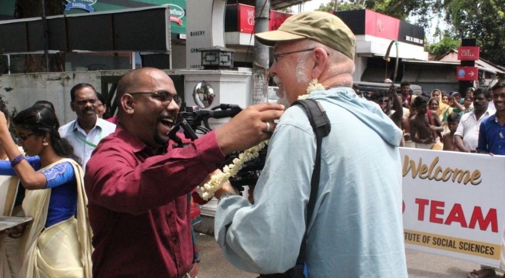 Dr. Mohan Lal, Co-Founder of Zero Limits, with Bill Mosher, Visionaries Founder