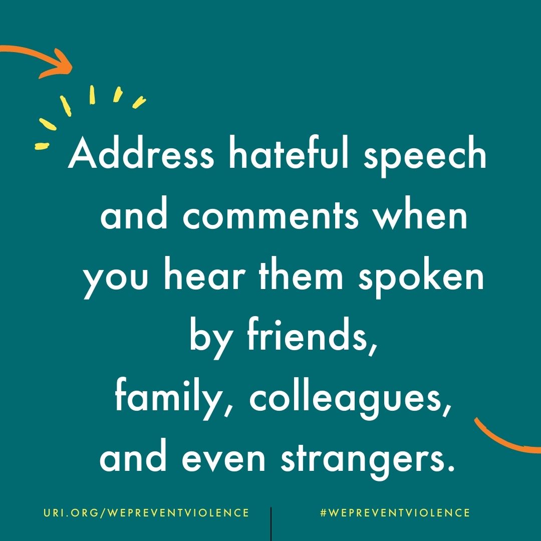 Hate Speech Action 2