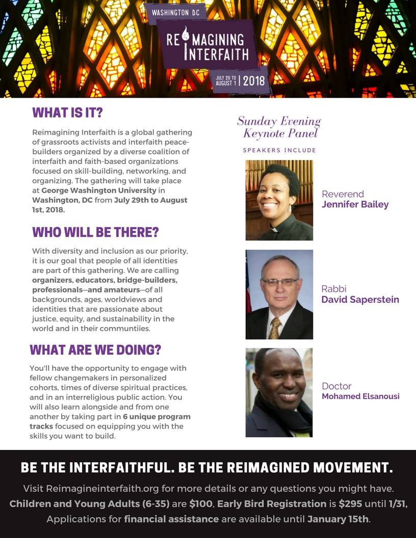 Reimagining Interfaith Graphic