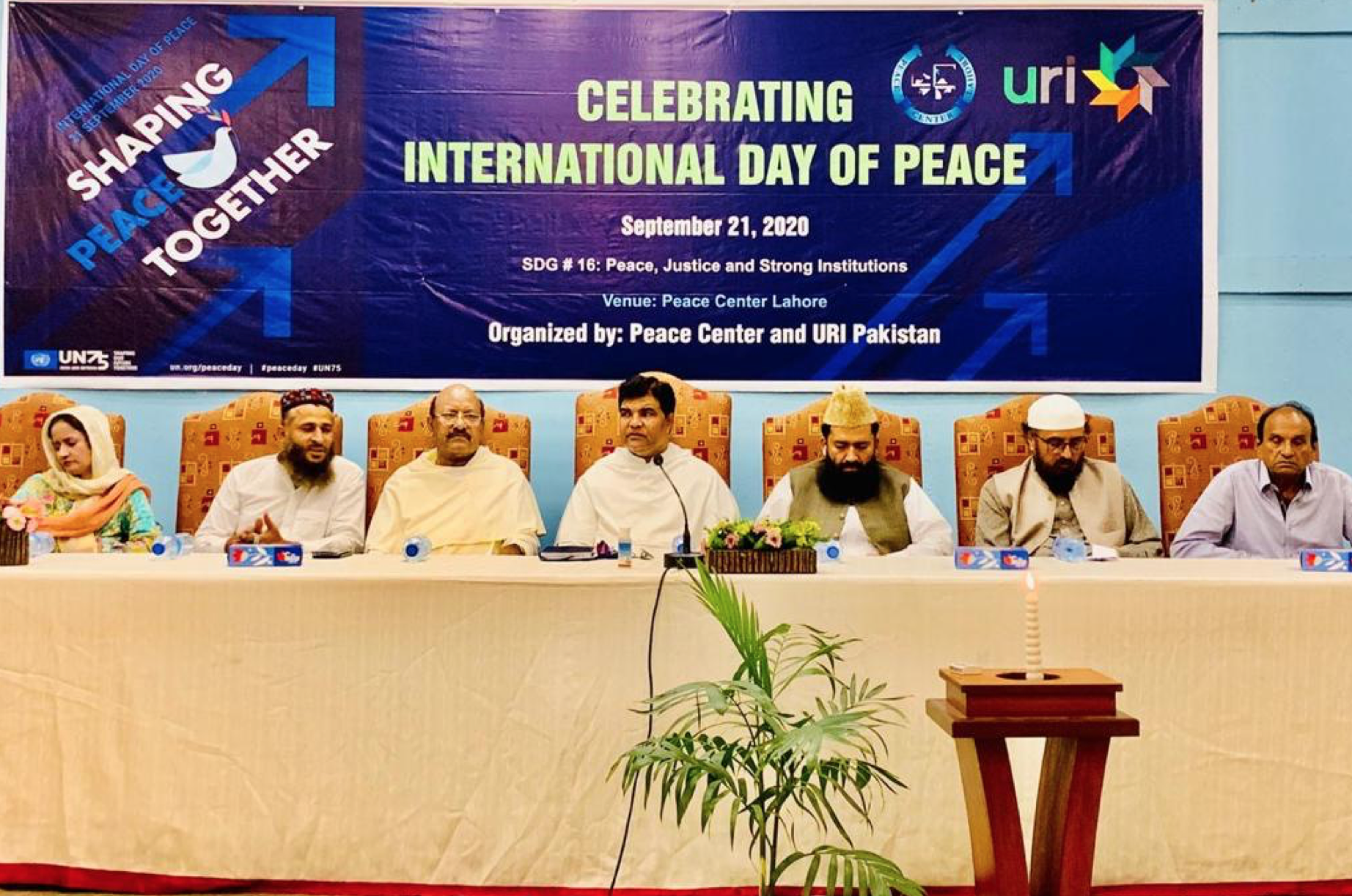 Celebration of the International Day of Peace 2020 at Peace Center in ...