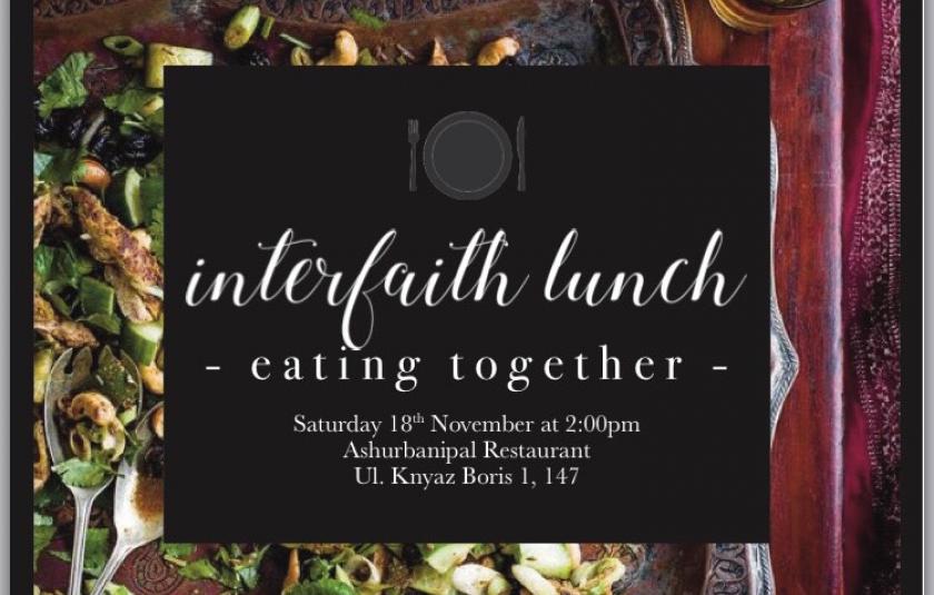 URI Bulgaria and Partners Enjoy an Interfaith Lunch