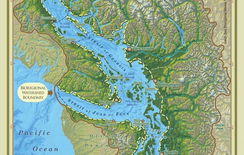 Salish Sea Bioregional Gathering - map