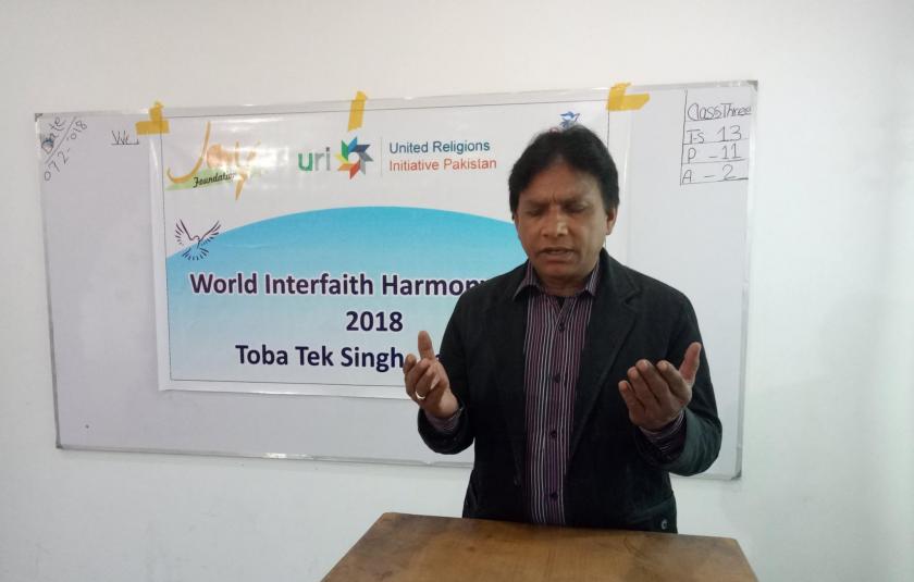 Slideshow: Joy Foundation and URI Pakistan celebrate World Interfaith Harmony Week 2018