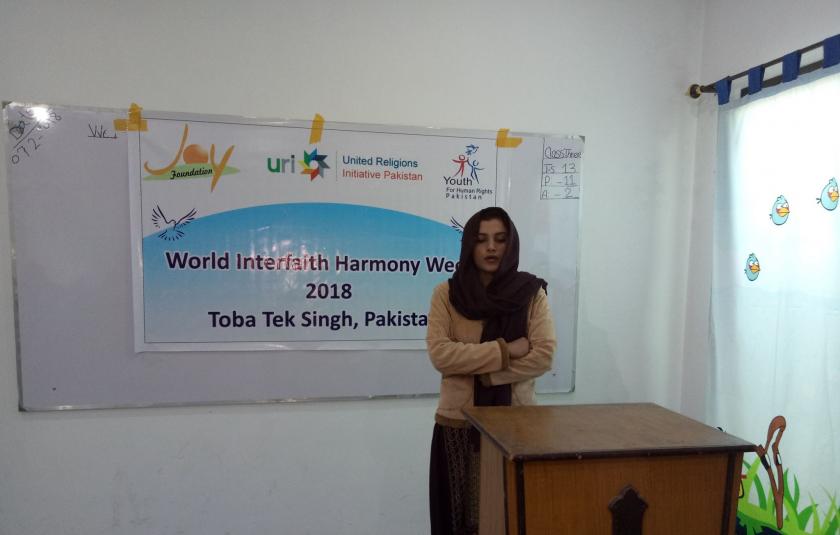 Slideshow: Joy Foundation and URI Pakistan celebrate World Interfaith Harmony Week 2018