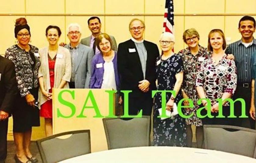 Safe Alliance of Interfaith Leaders team at Prayer Breakfast in Dublin, Ohio