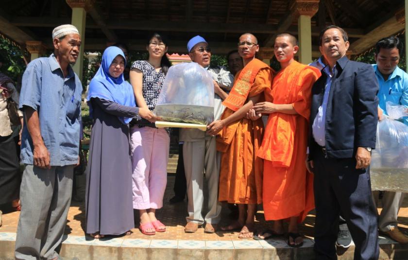 Celebrating National Fish Day in Cambodia as an Interfaith Group