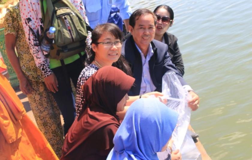 Celebrating National Fish Day in Cambodia as an Interfaith Group