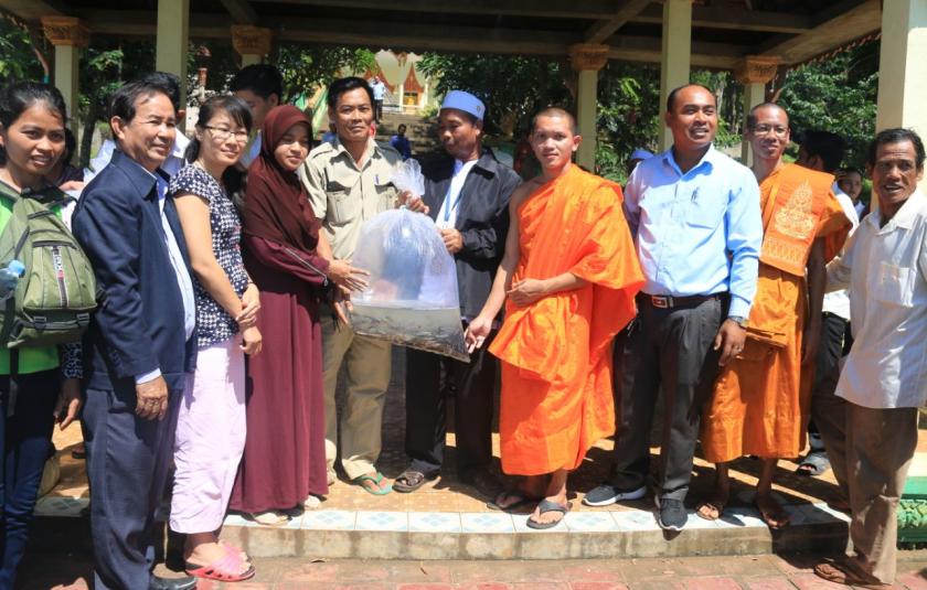 Celebrating National Fish Day in Cambodia as an Interfaith Group