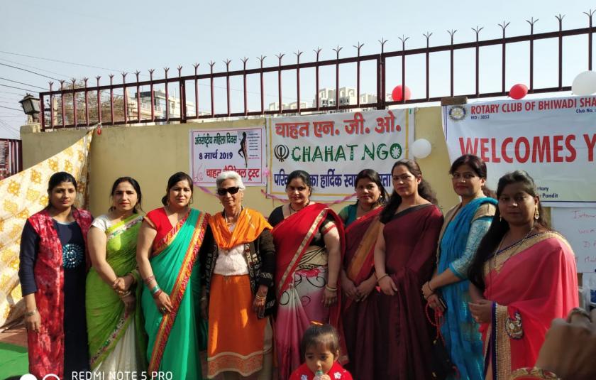 Chahat celebrates Women's Day 2019 