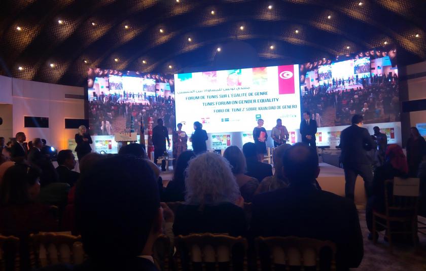 Slideshow: Participation in the Tunis Forum on Gender Equality and More