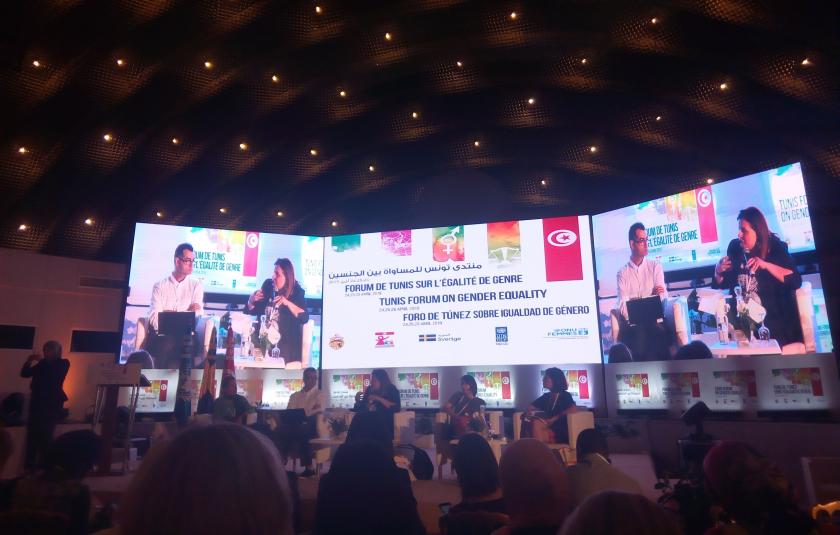Slideshow: Participation in the Tunis Forum on Gender Equality and More