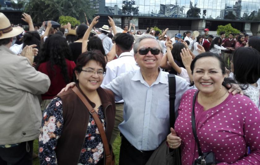 New Year's Indigenous Welcome Ceremony in Ecuador