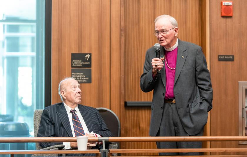 Session 2 - Hon. George P. Shultz and Bishop Swing