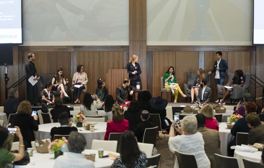 Storytellers speak to conference attendees