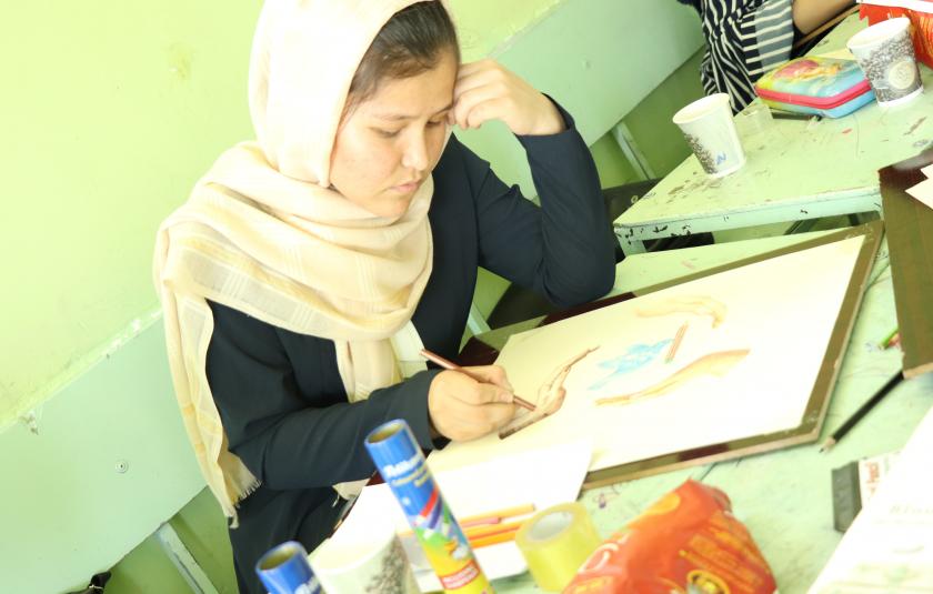 Art Competition Heals Wounds, Promotes Peace Among Afghanistan Students