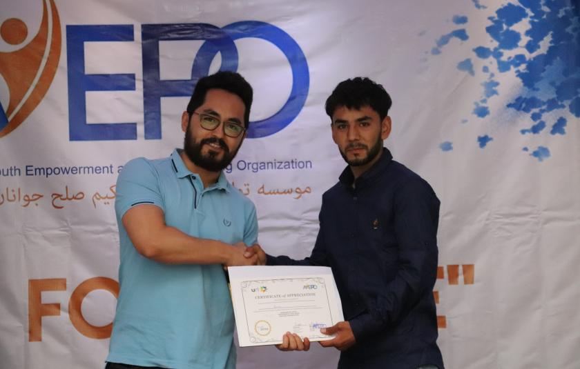 Art Competition Heals Wounds, Promotes Peace Among Afghanistan Students