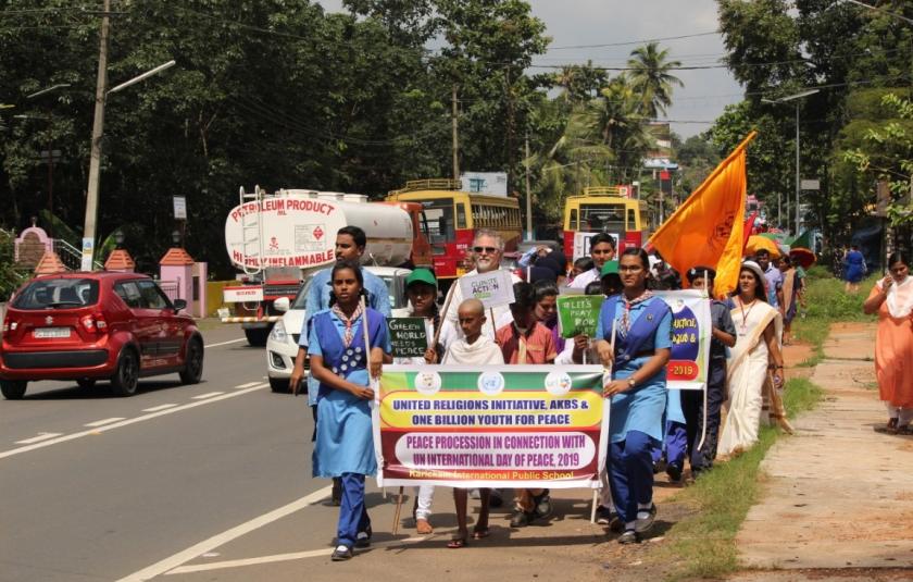 Zero Limits and Karickam International Public School celebrate Peace Day 2019