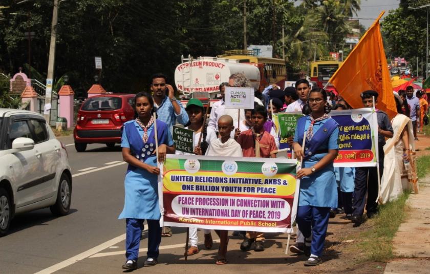 Zero Limits and Karickam International Public School celebrate Peace Day 2019