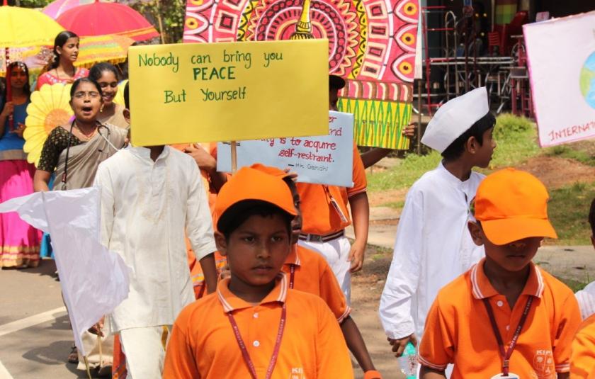 Zero Limits and Karickam International Public School celebrate Peace Day 2019