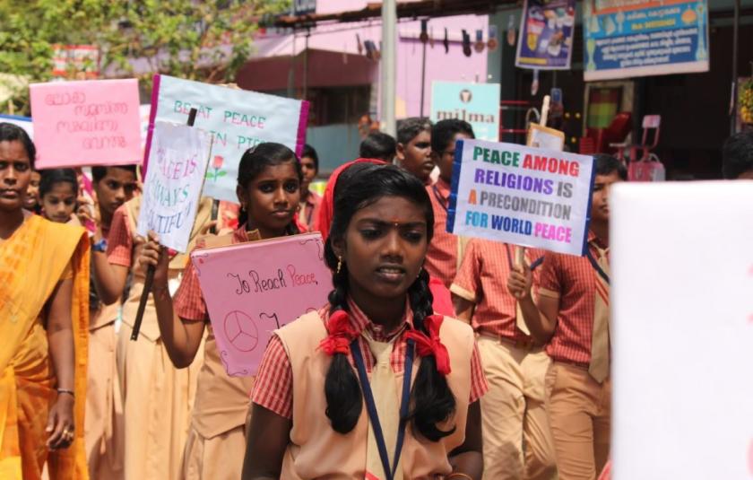 Zero Limits and Karickam International Public School celebrate Peace Day 2019