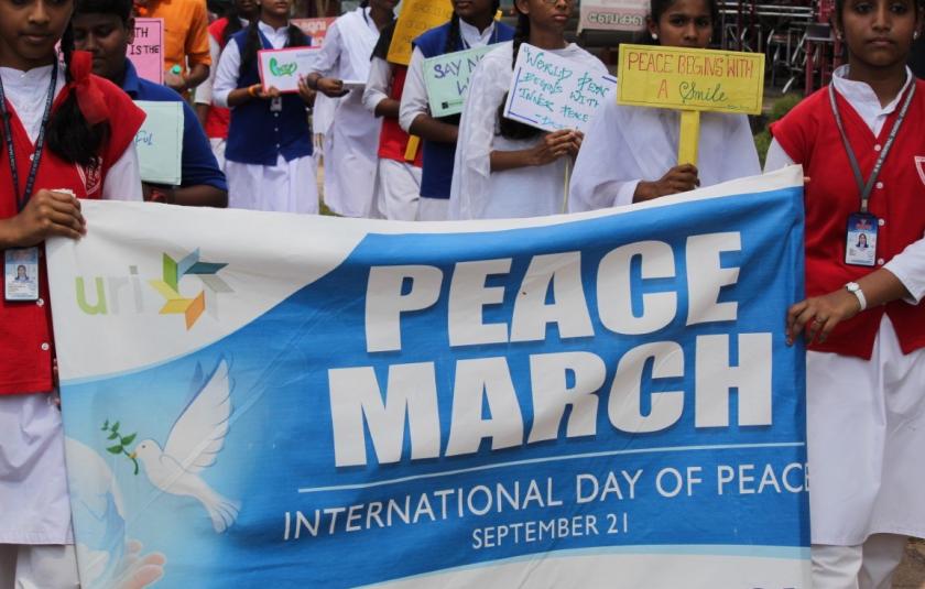 Zero Limits and Karickam International Public School celebrate Peace Day 2019