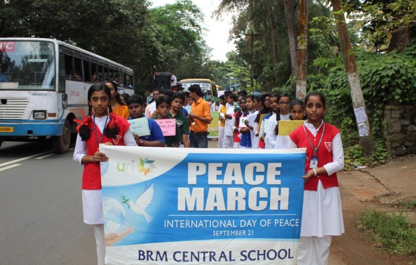 Zero Limits and Karickam International Public School celebrate Peace Day 2019