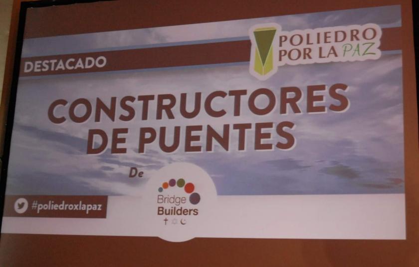 Bridges Builders CC Receives the Poliedro de la Paz Award