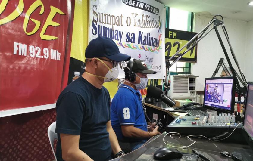 Radio Broadcast Provides Comfort During Pandemic in the Philippines