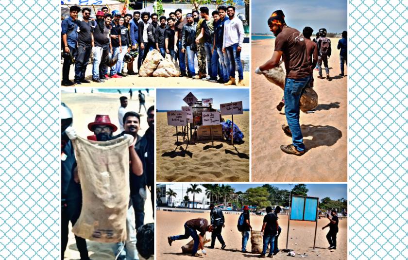 Kollam Beach Cleaning