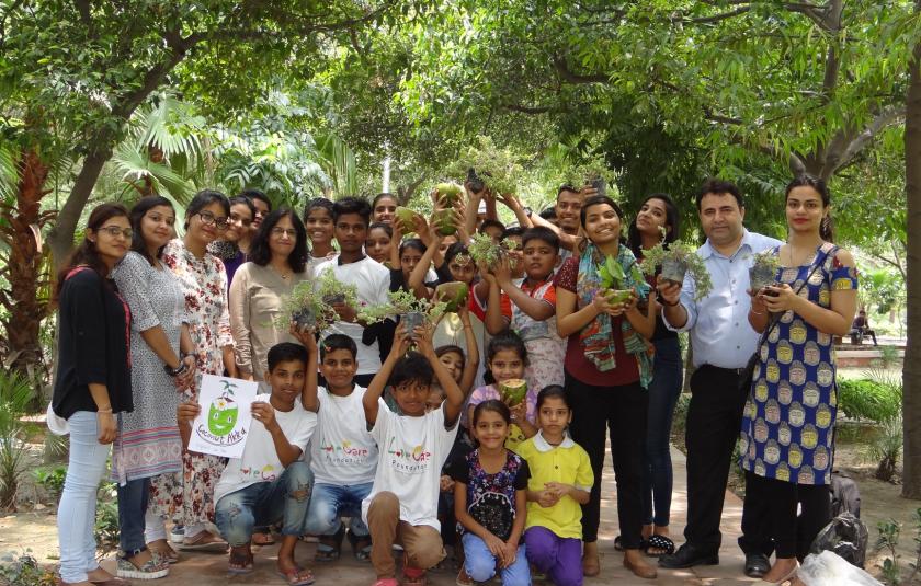 A group of people posing for a picture.