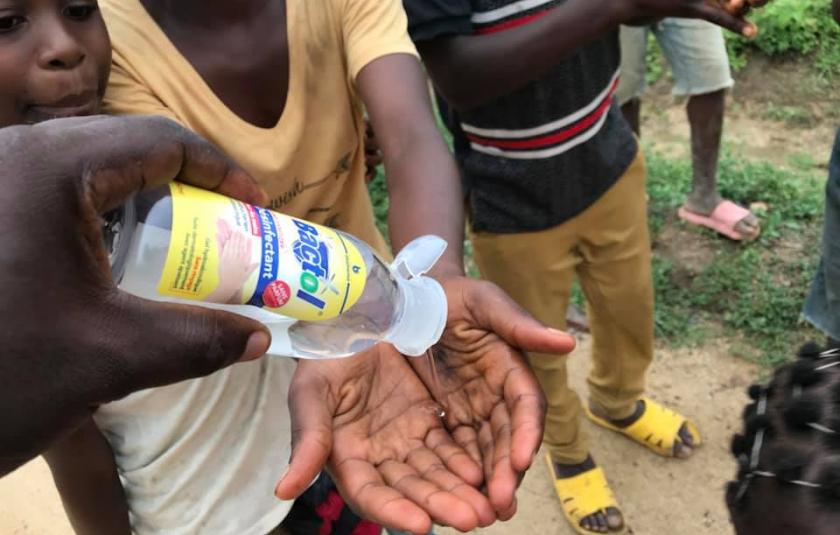 Donating Face Masks to the Needy in Cameroon