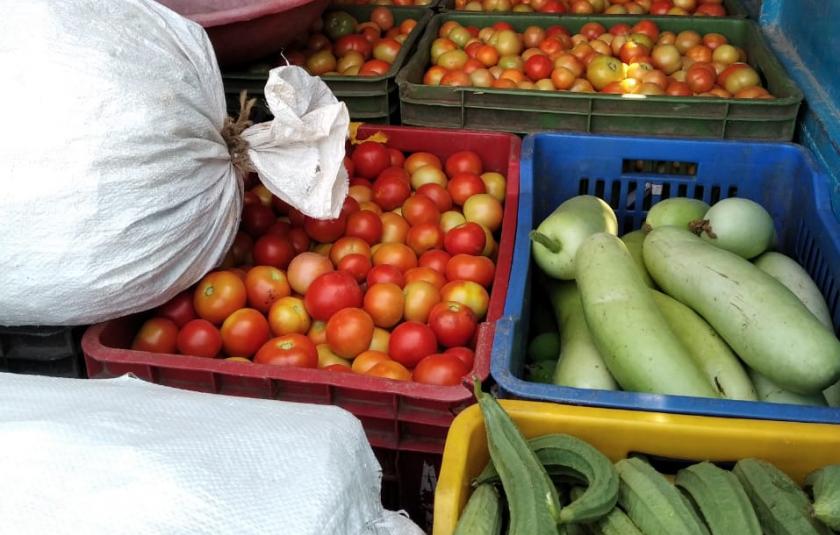 Distributing Fresh Vegetables to Poor Families in Telangana, India