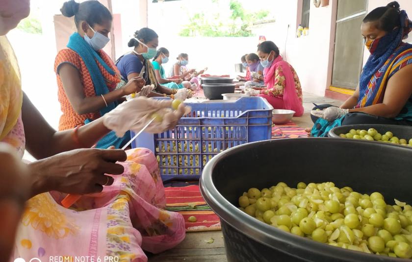 Distributing Fresh Vegetables to Poor Families in Telangana, India
