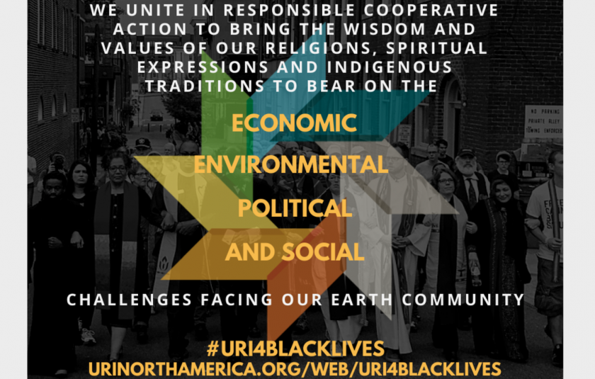 Photo: URI for black lives