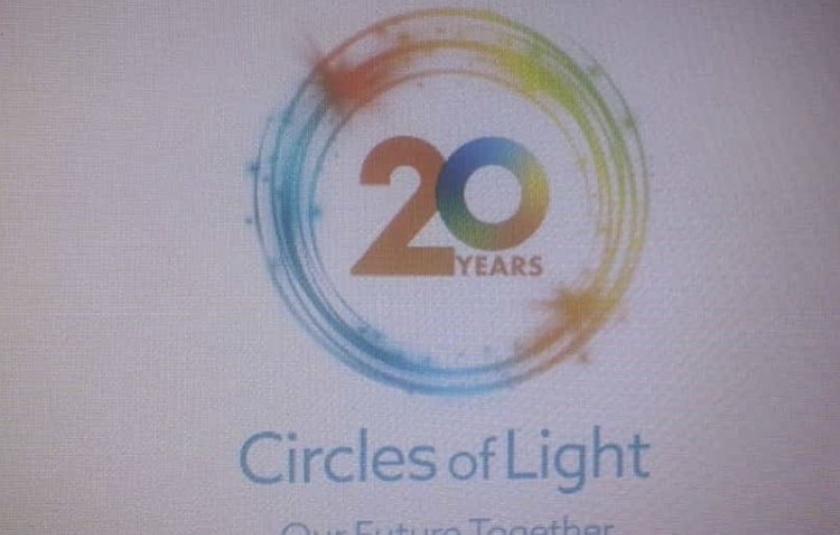 Photo: URI logo of the Circles of light 