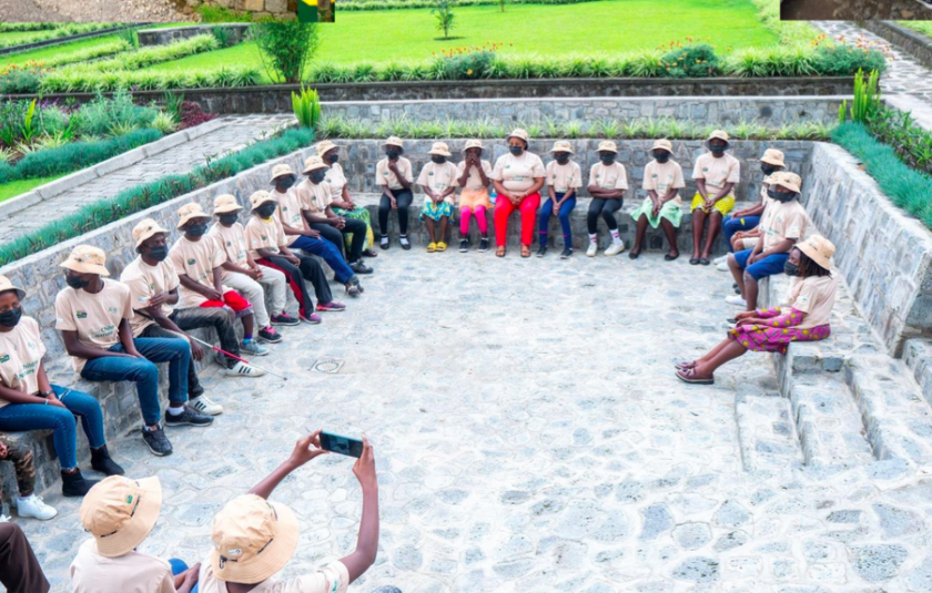 Picture: Children participate in camp activities