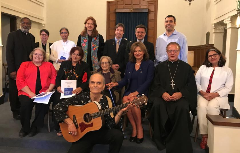 Interfaith Center at the Presidio CC celebrates Peace Day 2017.