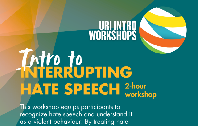 Intro to Interrupting Hate Speech