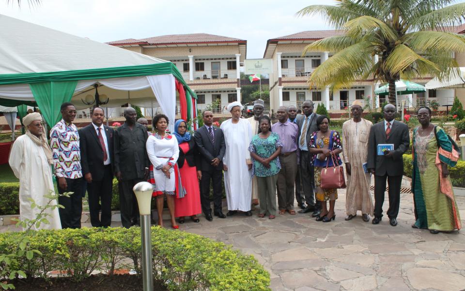AOMA and URI-Africa MoU - group