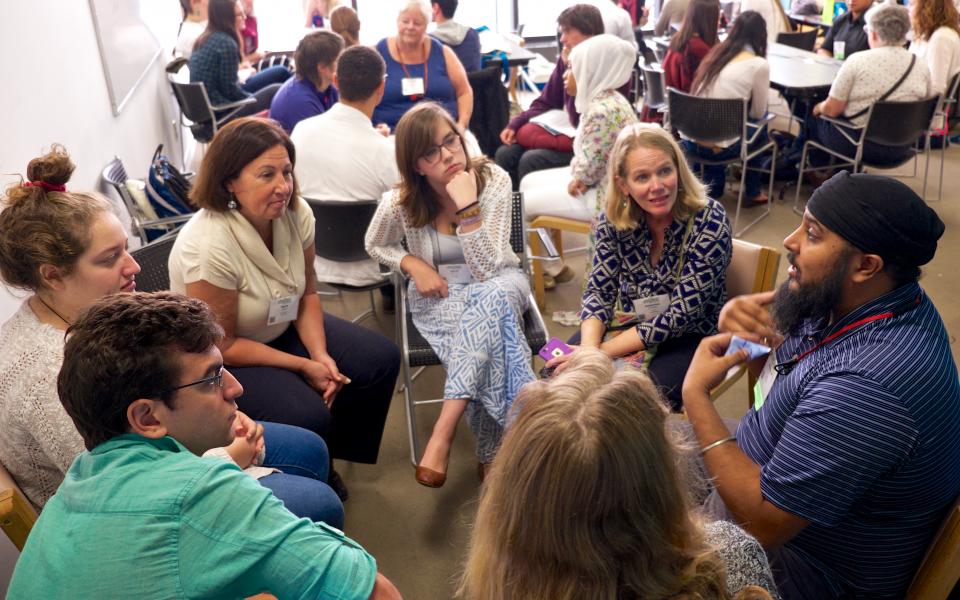 Interfaith circle conversations at the Parliament of World Religions