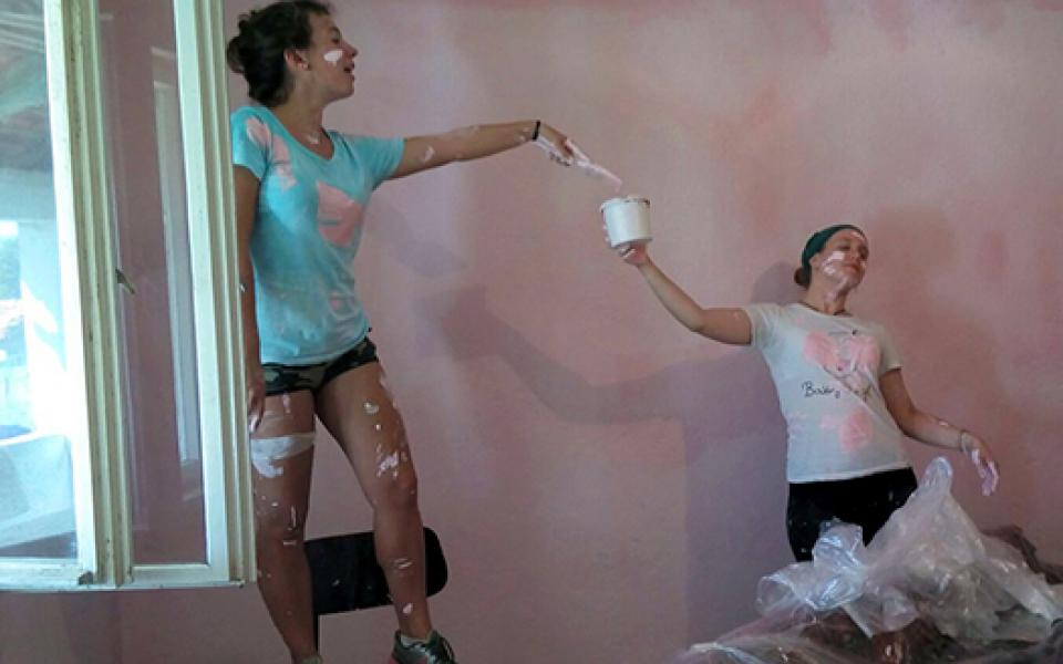 youth painting