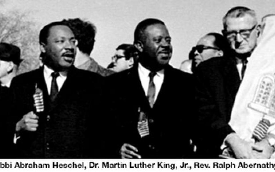 PHOTO OF mlk with other activists