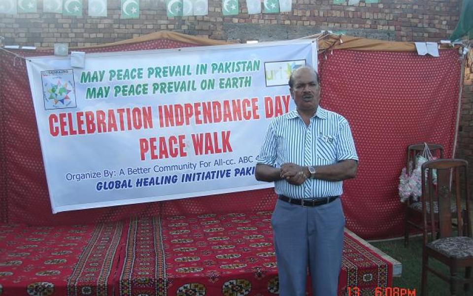 Mr. Yuel Bhatti, Executive Secretary of URI Pakistan