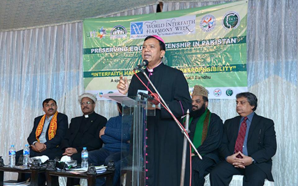man speaking