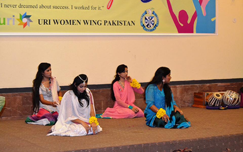 women dancing