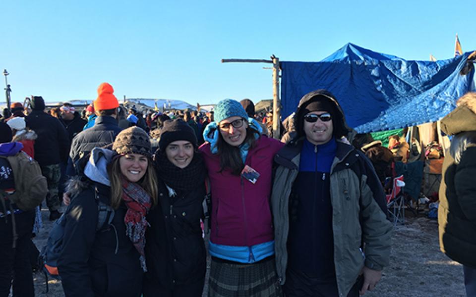 outdoor group photo