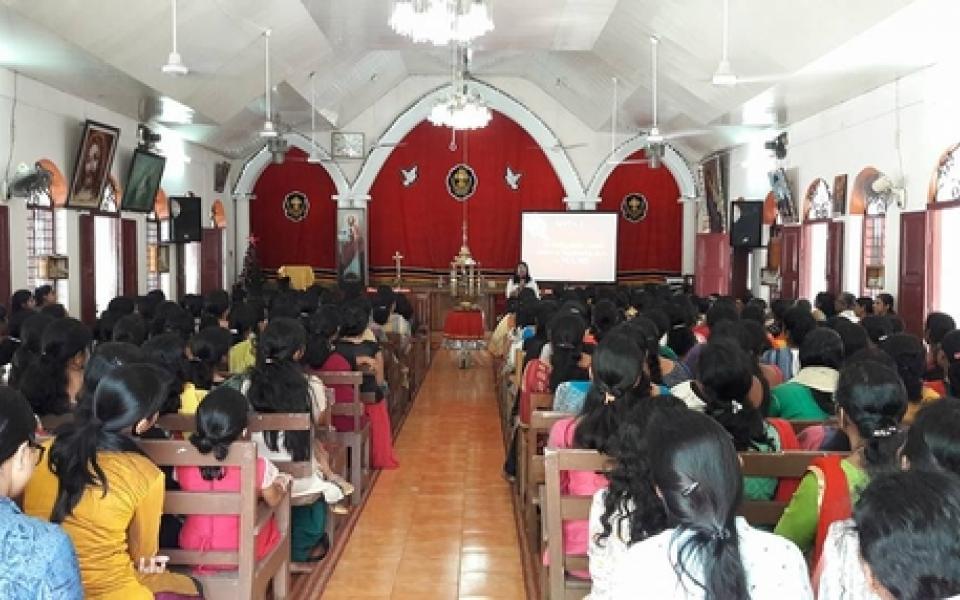 a church internal view 