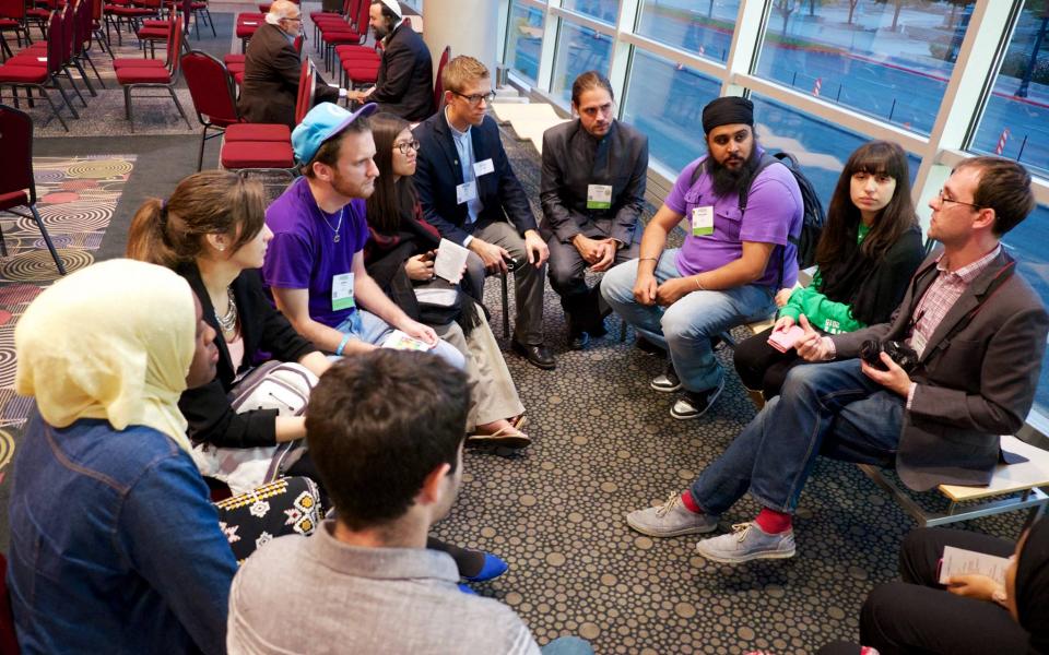 Youth leaders at Parliament 2015